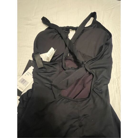 La Blanca Island Goddess High Neck Mio - Black NEW NWT - Picture 8 of 11